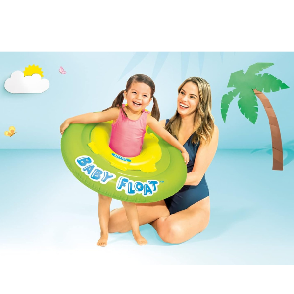 INTEX Cerc gonflabil cu decupaje pentru picioare D 76 cm, până la 15kg, 1-2 ani [6]