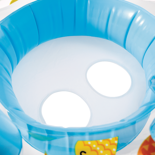INTEX Cerc gonflabil cu decupaje pentru picioare și baldachin 81х79 cm, până la 15kg, 1-2 ani [6]
