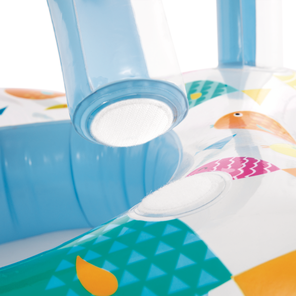 INTEX Cerc gonflabil cu decupaje pentru picioare și baldachin 81х79 cm, până la 15kg, 1-2 ani [5]