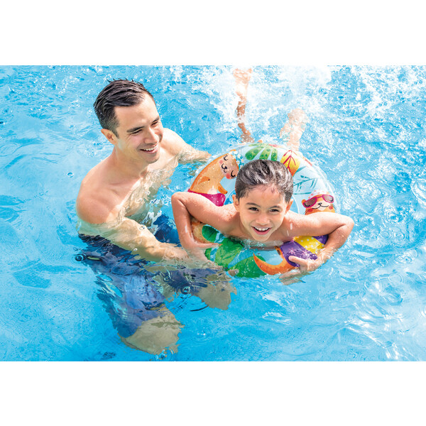 INTEX Cerc gonflabil D 61 cm "Recifele din ocean", 6-10 ani, 3 modele [25]