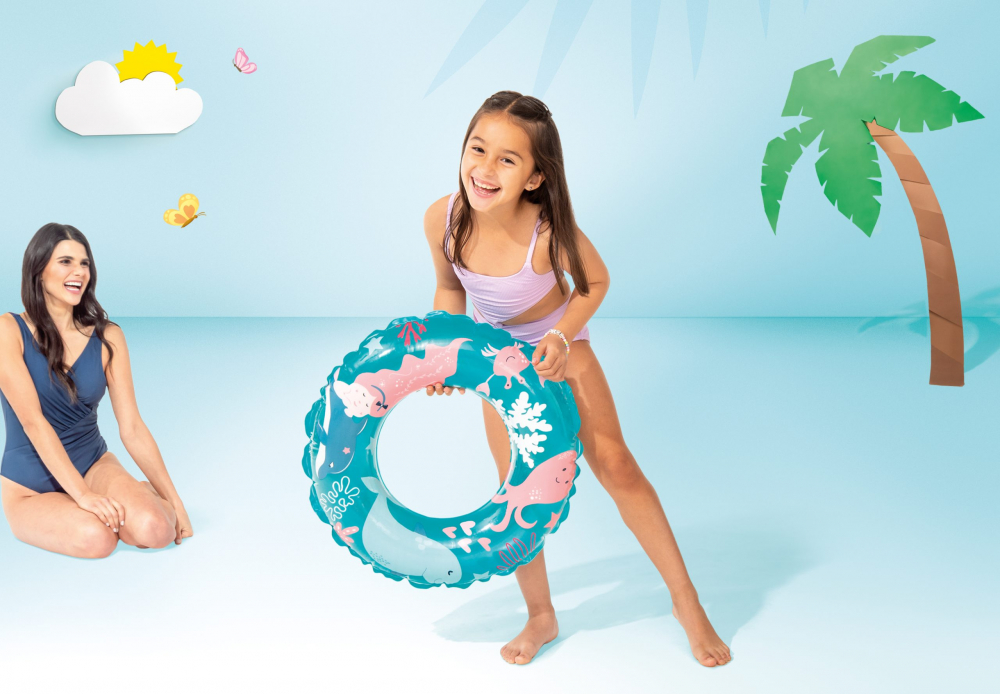 INTEX Cerc gonflabil D 61 cm "Recifele din ocean", 6-10 ani, 3 modele [14]