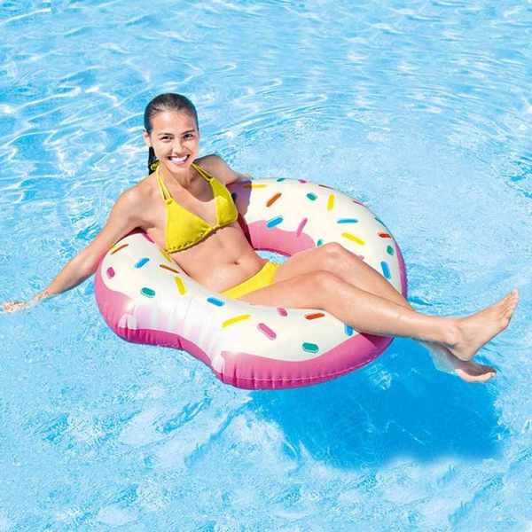 INTEX Cerc gonflabil “Donut” D 107 cm, până la 80 kg, 9+ [2]