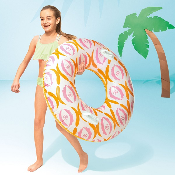 INTEX Cerc gonflabil “Infinit” D 91 cm cu mânere, până la 60kg, 9+ [2]