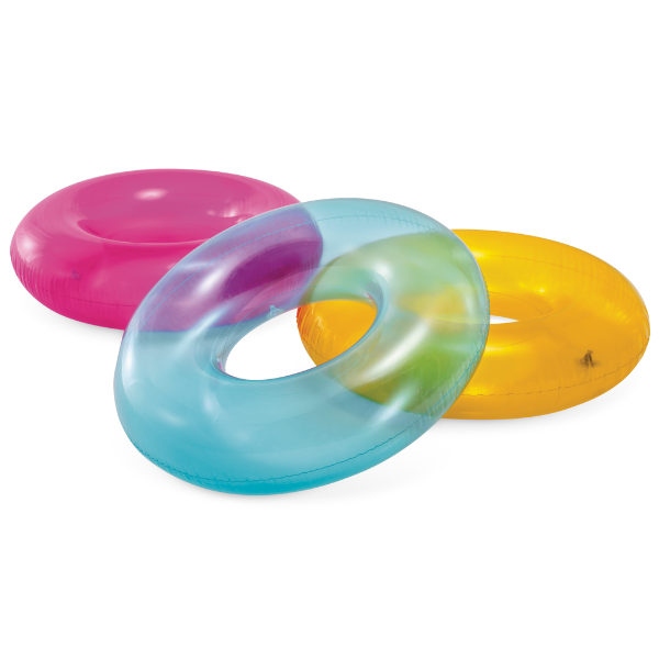 INTEX Cerc gonflabil “Transparent” D 76 cm, până la 40 kg, 8+, 3 culori [6]