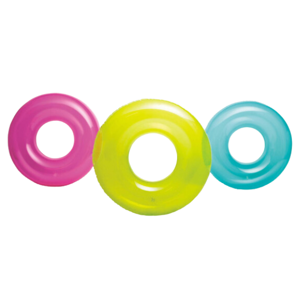 INTEX Cerc gonflabil “Transparent” D 76 cm, până la 40 kg, 8+, 3 culori [9]