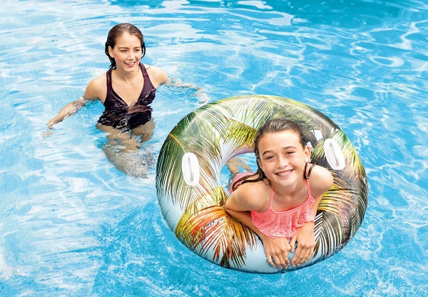 INTEX Cerc gonflabil “Vise de vară” D 97 cm cu mânere, până la 80 kg, 9+, 3 culori [27]