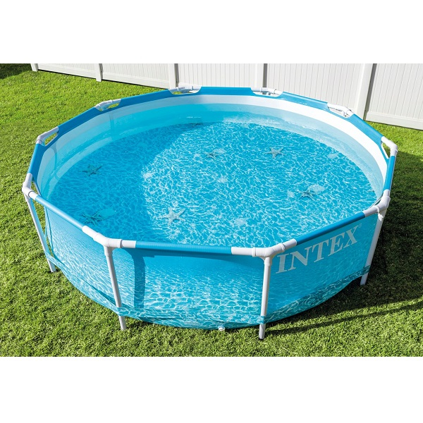 INTEX Piscină BEACHSIDE METAL FRAME 305x76cm, 4485L, cadru metalic [6]
