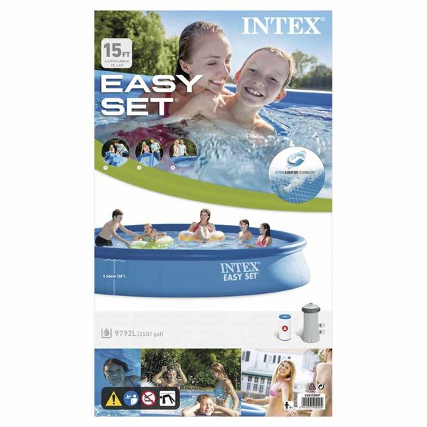 INTEX Piscină gonflabilă Easy Set cu pompă de filtrare 457×84 cm, 9792 L [5]