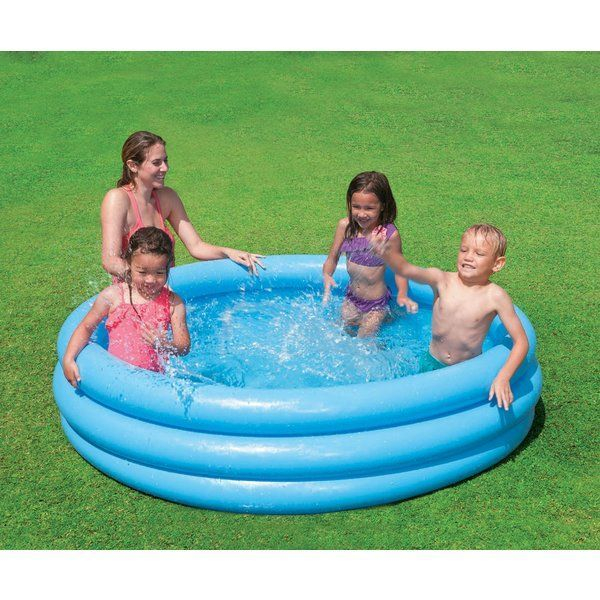 INTEX Piscină gonflabilă pentru copii “Cristal” 168×38 cm,  581 L, 2+ [3]