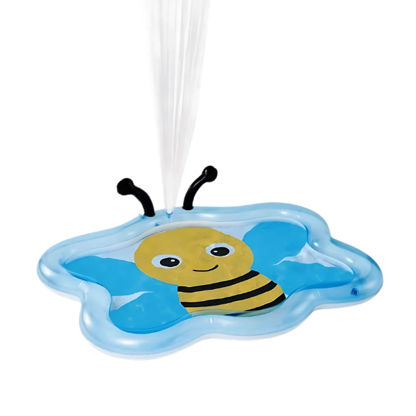 INTEX Piscină gonflabilă pentru copii cu jet de apă "Albinuța" 127x102x28 cm, 59 L, 2+ [1]