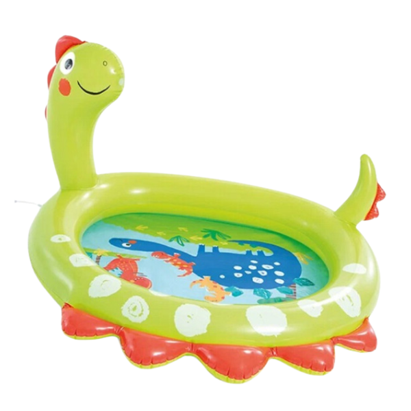 INTEX Piscină gonflabilă pentru copii cu jet de apă „Dino”  119 х 109 х 66 cm, 68 L, 2+ [1]