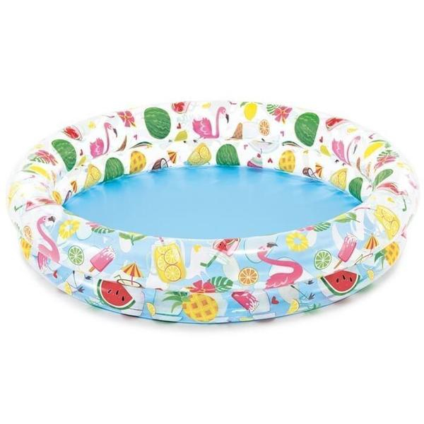 INTEX Piscină gonflabilă pentru copii “Înghețată” 122х25 cm, 150 L, 2+ [1]