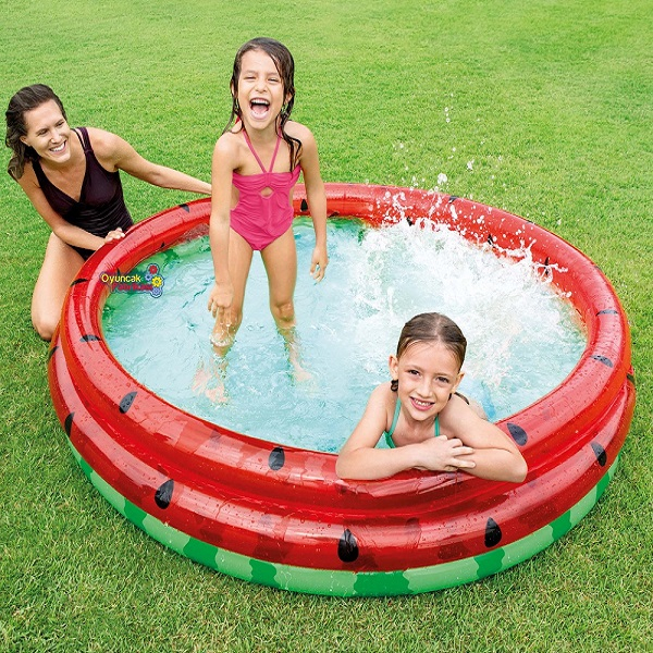 INTEX Piscină gonflabilă pentru copii “Pepene verde” 168×38 cm, 581 L, 2+ [1]