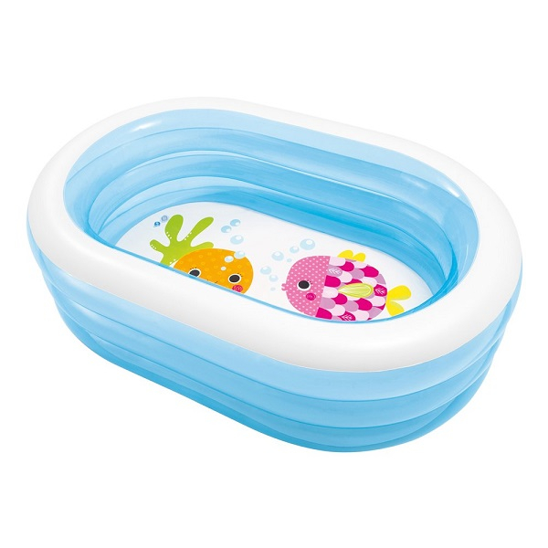 INTEX Piscină gonflabilă pentru copii "Prietenii mării" 163x107x46 cm, 238 L, 3+ [7]