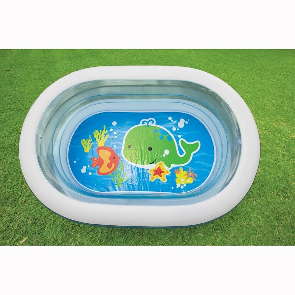 INTEX Piscină gonflabilă pentru copii "Prietenii mării" 163x107x46 cm, 238 L, 3+ [9]