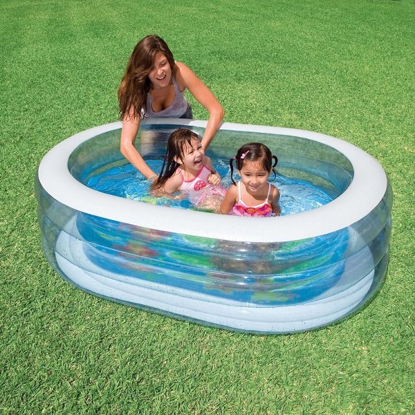 INTEX Piscină gonflabilă pentru copii "Prietenii mării" 163x107x46 cm, 238 L, 3+ [4]