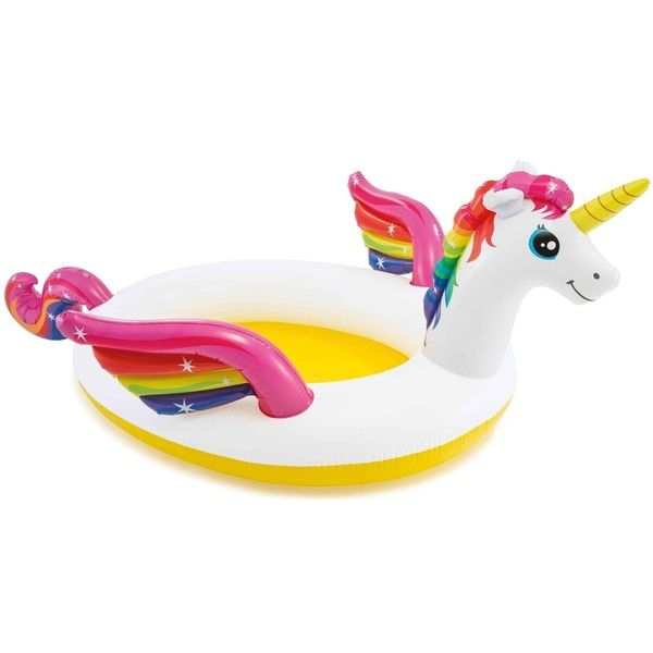 INTEX Piscină gonflabilă pentru copii “Unicorn fermecat” 272x193x104  cm, 335 L, 2+ [1]