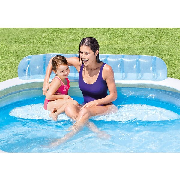 INTEX Piscină gonflabilă pentru familie 229х218х79 cm, 590 L, 6+ [18]