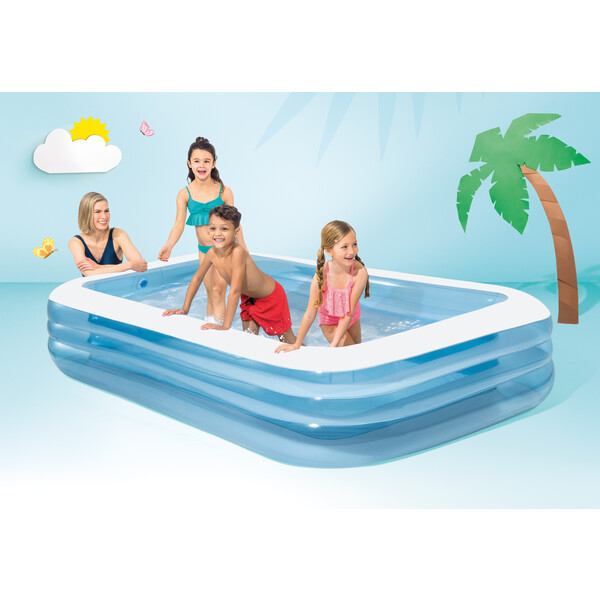 INTEX Piscină gonflabilă pentru familie 305x183x56 cm, 1050 L, 6+ [2]