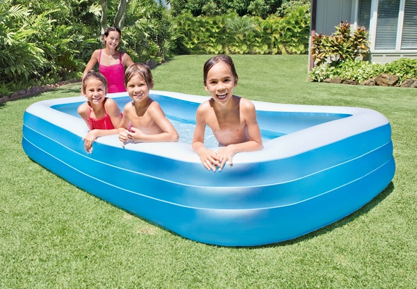 INTEX Piscină gonflabilă pentru familie 305x183x56 cm, 1050 L, 6+ [4]