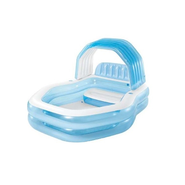 INTEX Piscină gonflabilă pentru familie cu baldachin 229x191x135 cm, 530 L, 3+ [4]