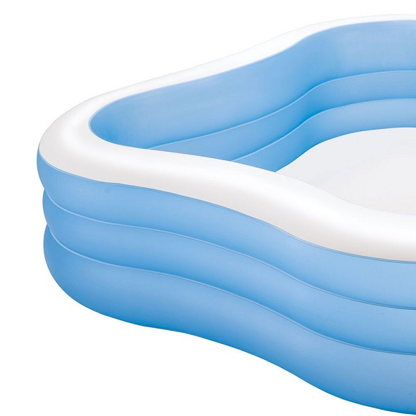 INTEX Piscină gonflabilă pentru familie "Val de plajă" 229x229x56 cm, 1250 L, 6+ [2]