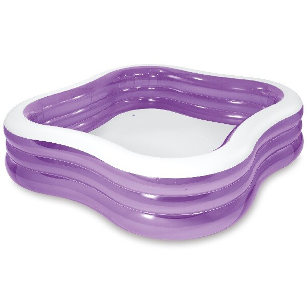 INTEX Piscină gonflabilă pentru familie "Val de plajă" 229x229x56 cm, 1250 L, 6+ [8]