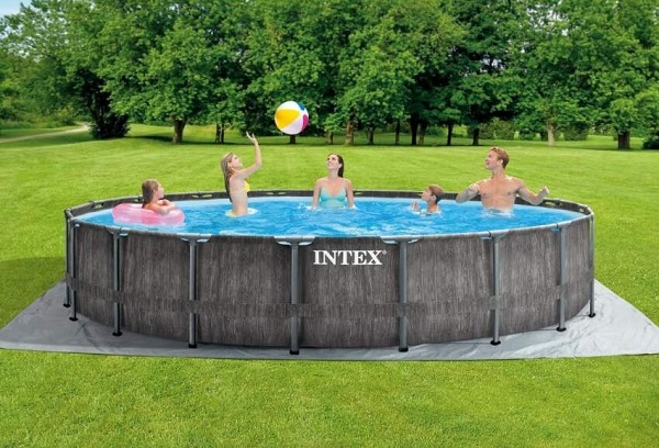 INTEX Piscină GREYWOOD PRISM FRAME PREMIUM 549х122cm, 24311L, cadru metalic [2]