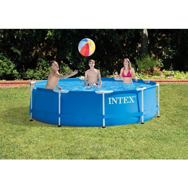INTEX Piscină METAL FRAME 305×76 cm, 4485 L, cadru metalic [2]
