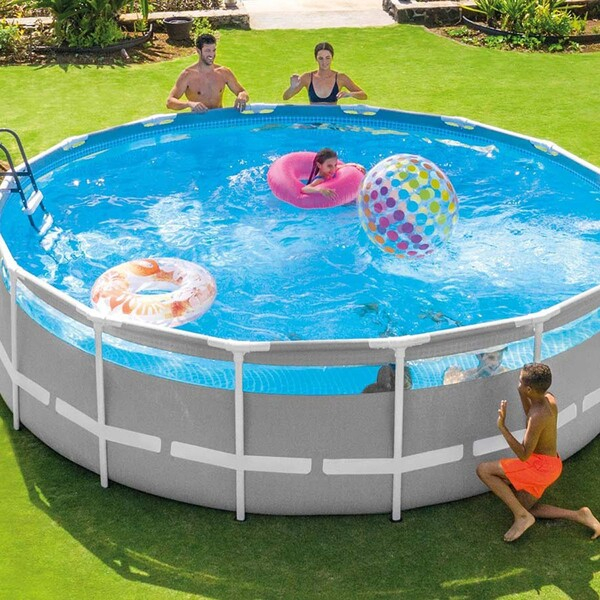 INTEX Piscină PRISM FRAME CLEARVIEW 488x122cm, 19156L, cadru metalic [17]