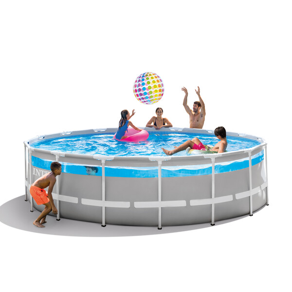 INTEX Piscină PRISM FRAME CLEARVIEW 488x122cm, 19156L, cadru metalic [26]