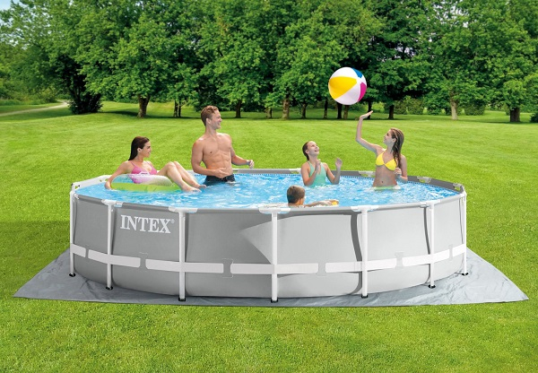 INTEX Piscină PRISM FRAME PREMIUM 457×107сm, 14614L, cadru metalic [7]