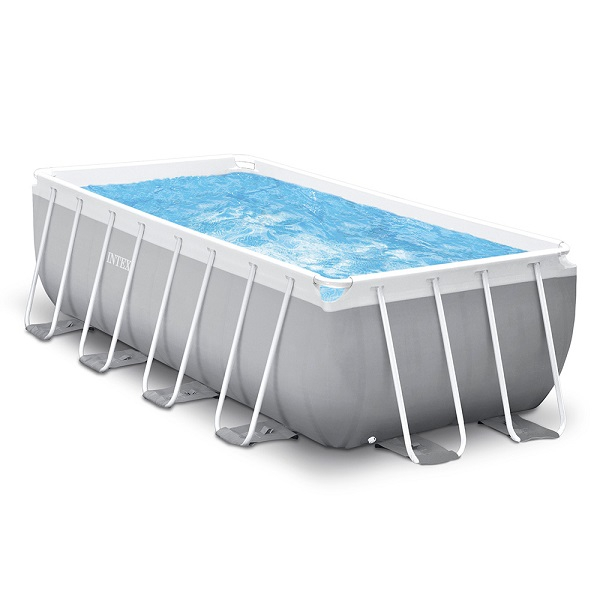 INTEX Piscină PRISM FRAME RECTANGULAR 400x200x122cm, 8418L, cadru metalic [3]