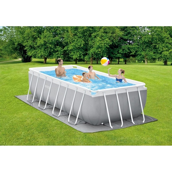 INTEX Piscină PRISM FRAME RECTANGULAR 400x200x122cm, 8418L, cadru metalic [2]