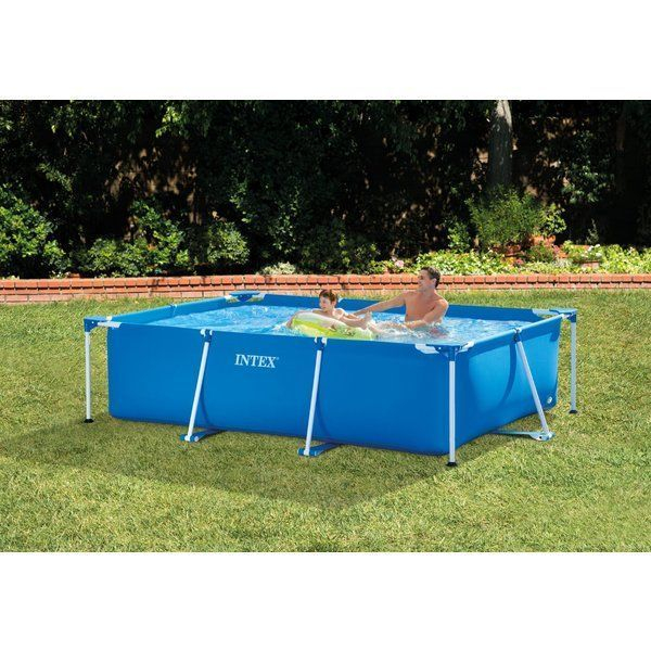 INTEX Piscină RECTANGULAR FRAME 300x200x75cm, 3834L, cadru metalic [2]