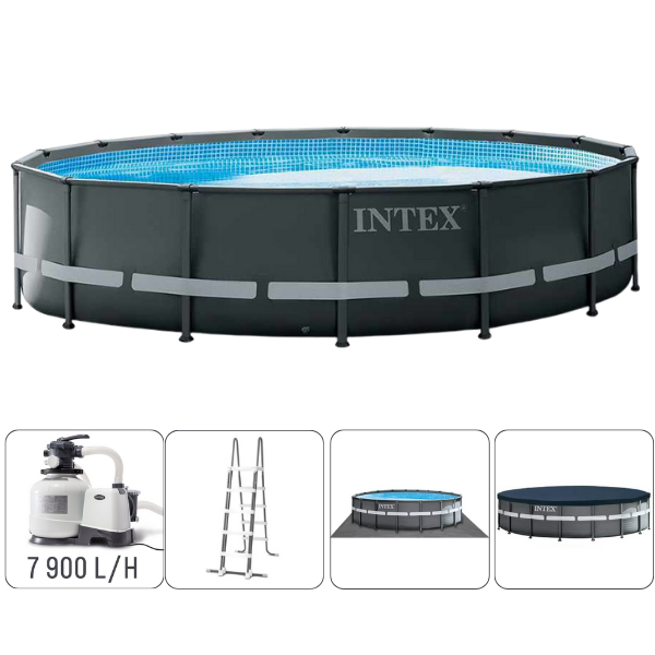 INTEX Piscină ULTRA XTR FRAME 549x132cm, 26423L, cadru metalic [22]
