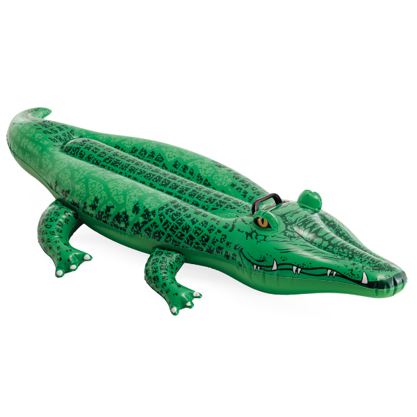 INTEX Plută-saltea gonflabilă “Crocodil” cu mâner, 168х86 cm, până la 40 kg, 3+ [1]