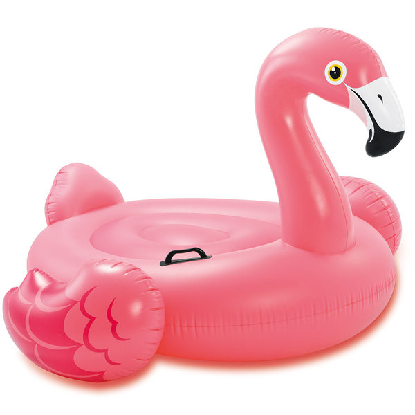 INTEX Plută-saltea gonflabilă “Flamingo” cu mânere, 142x137x97 cm, până la 80 kg, 14+ [1]