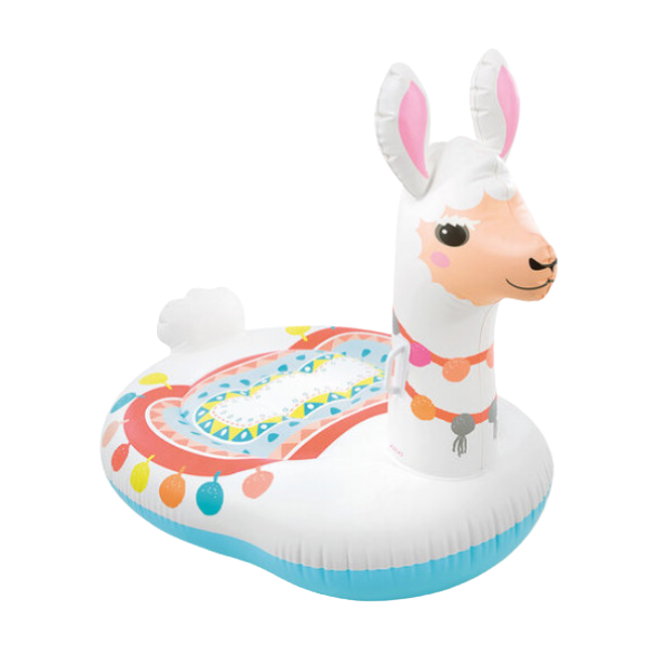 INTEX Plută-saltea gonflabilă “Lama” cu mânere, 135x94x112 cm, până la 40 kg, 3+ [1]