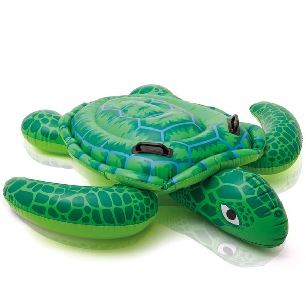 INTEX Plută-saltea gonflabilă “Mica țestoasă” cu mânere, 150х127 cm, până la 40 kg, 3+ [1]