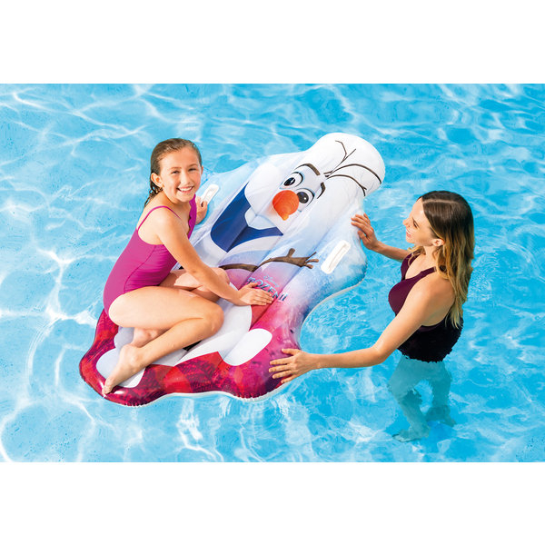 INTEX Plută-saltea gonflabilă “Olaf” cu mânere, 140х104 cm, până la 40 kg, 3+ [10]