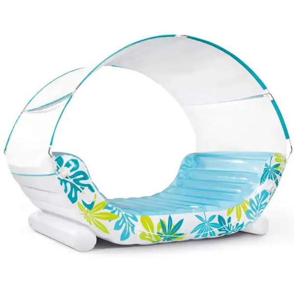 INTEX Plută-saltea gonflabilă "Tropical Lounge" cu baldachin 224x150x165cm, până la 200kg [8]
