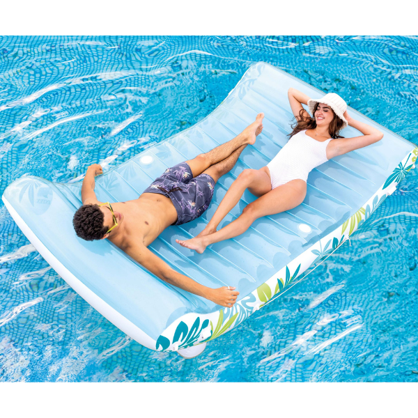 INTEX Plută-saltea gonflabilă "Tropical Lounge" cu baldachin 224x150x165cm, până la 200kg [9]