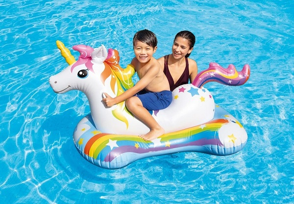 INTEX Plută-saltea gonflabilă “Unicorn” cu mânere, 163х86 cm, până la 40 kg, 3+ [2]