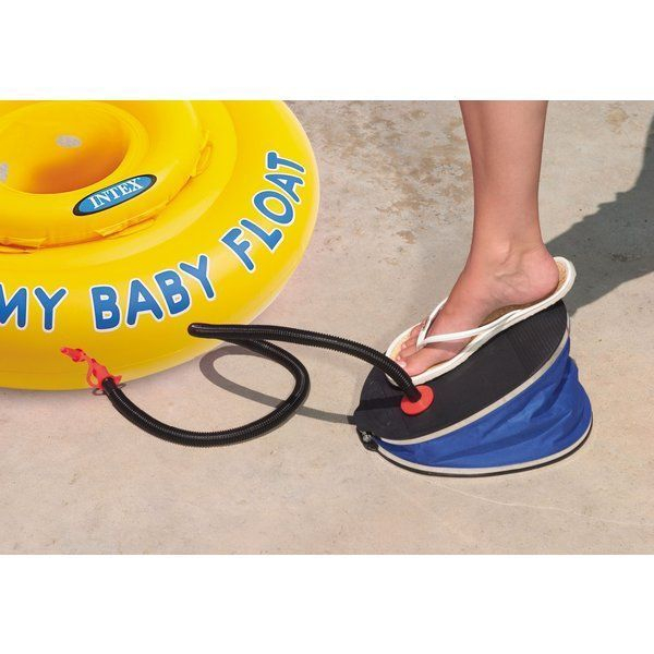 INTEX Pompă aer de picior “Giant bellows”, furtun cu 3 duze, 30 cm [3]