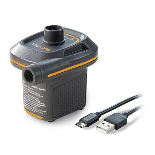 INTEX Pompă de aer electrică "Mini QuickFill" USB 5V , 3 duze [8]