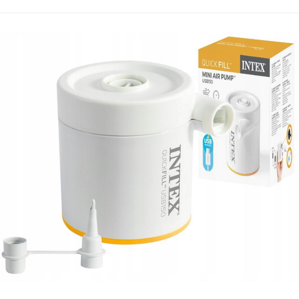 INTEX Pompă de aer electrică "QuickFill USB150" USB 5V, 2A, 2 duze [4]