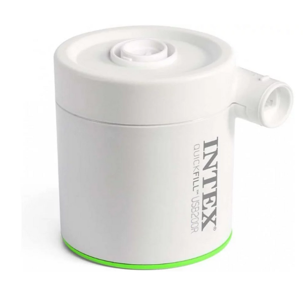 INTEX Pompă de aer electrică "QuickFill USB200R" USB 5V, 2A, reîncărcabilă, powerbank, 2 duze [1]
