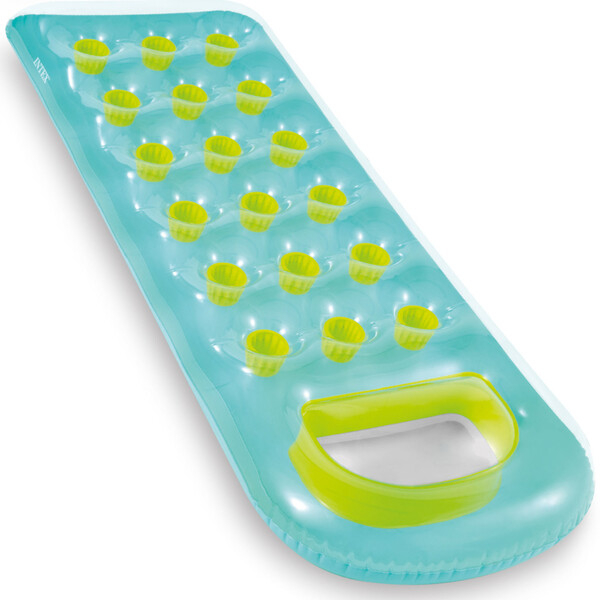 INTEX Saltea de înot gonflabilă cu fereastră transparentă 188×71 cm, până la 100 kg, 2 culori [4]