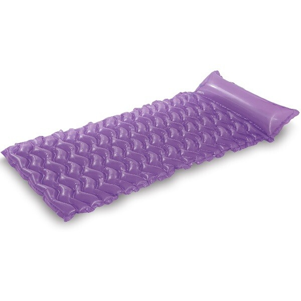 INTEX Saltea de înot gonflabilă cu tetieră "Val" 229х86 cm,  până la 100 kg, 3 culori [22]